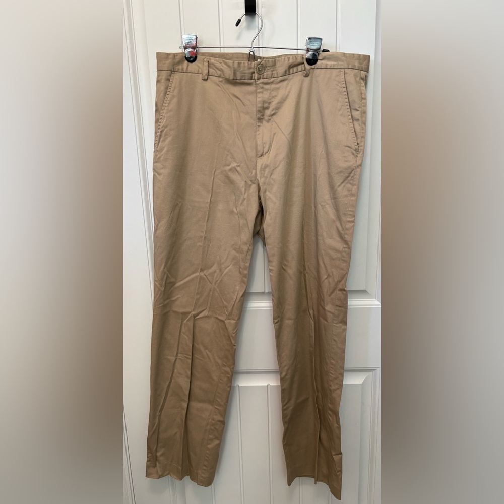 Calvin Klein Men's Tan Pants. Size 36x32. Button back pockets.